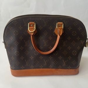 Louis Vuitton Alma Monogram Canvas Louis Vuitton